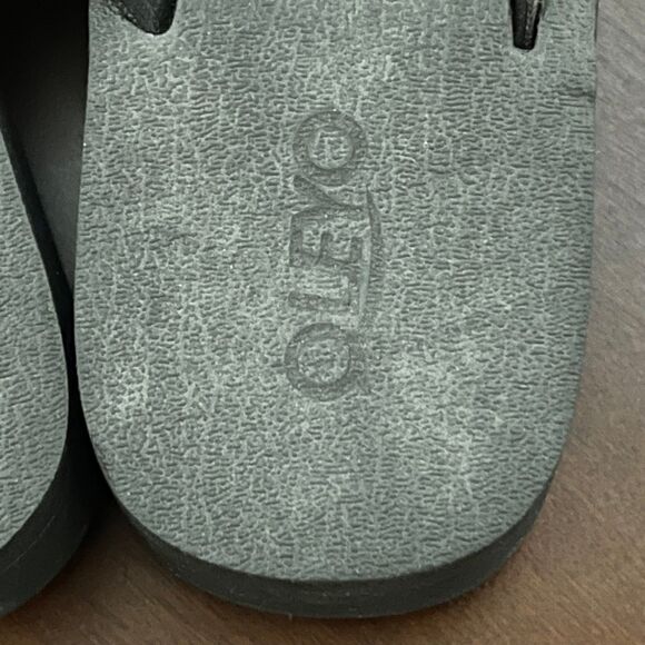 QLEYO Women's Platform Flip Flop with Arch Support, Comfortable Yoga Mat Wedge - Picture 3 of 10